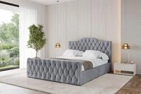 ALTDECOR Polsterbett FALIO-Z (Polsterbett mit Bettkasten und Lattenrost,...