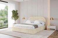 ALTDECOR Polsterbett LERAY (Polsterbett mit Bettkasten und Lattenrost, Boxbett...