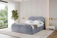 ALTDECOR Polsterbett LERAY-Z (Polsterbett mit Bettkasten und Lattenrost,...