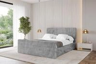 ALTDECOR Polsterbett ALOVA-Z-v1 (Polsterbett mit Bettkasten und Lattenrost,...