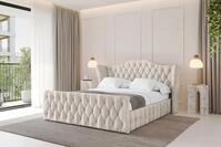 ALTDECOR Polsterbett MODY-Z (Polsterbett mit Bettkasten und Lattenrost, Boxbett...