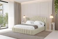 ALTDECOR Polsterbett MODY (Polsterbett mit Bettkasten und Lattenrost, Boxbett...