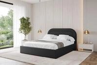 ALTDECOR Polsterbett LERAY (Polsterbett mit Bettkasten und Lattenrost, Boxbett...