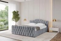 ALTDECOR Polsterbett FALIO-Z-v1 (Polsterbett mit Bettkasten und Lattenrost,...