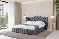 ALTDECOR Polsterbett MODY (Polsterbett mit Bettkasten und Lattenrost, Boxbett...