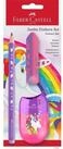Faber-Castell Bleistift Schreibset Einhorn Jumbo Bleistift mit Radierer und...