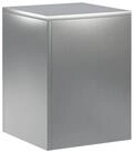 vidaXL Blumenst&auml;nder Pflanzenst&auml;nder Silber 30 x 30 x 40 cm Stahl (1 St)