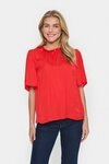 Saint Tropez Kurzarmbluse Bluse kurzarm BrianaSZ