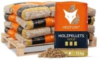 HEIZFUXX Holzpellets Gold HD-Qualit&auml;t ENplus A1 Holzpellets Nadelholz, 300 kg,