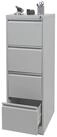 MCW Aktenschrank MCW-H16 4x Schubladen mit Vollauszug, abschlie&szlig;bar mit 2
