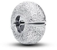 Pandora Charm-Einh&auml;nger Pandora Moments Strukturierter Mini Clip Charm...