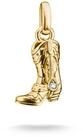 THOMAS SABO Charm-Einh&auml;nger CC1325-M01-14, Anh&auml;nger Cowboystiefel Goldfarben