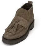 Marc O'Polo aus ge&ouml;ltem Veloursleder Loafer braun 36 EU