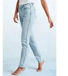 French Connection Skinny-fit-Jeans mit Used-Waschung und klassischem...