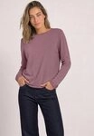 STREET ONE Rundhalspullover mit Rundhalsausschnitt rosa 34 EU