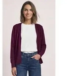 STREET ONE Cardigan aus softem Materialmix rot 34 EU