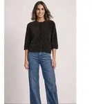 STREET ONE Cardigan mit Rundhalsausschnitt braun 40 EU