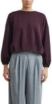 comma Sweatshirt Sweatshirt Weiches Sweatshirt mit Bubblehem