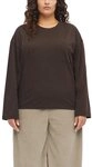 s.Oliver CURVE Langarmshirt mit Rundhals / Gro&szlig;e Gr&ouml;&szlig;en