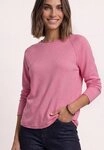 STREET ONE Langarmshirt aus softem Materialmix