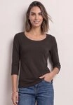 STREET ONE 3/4-Arm-Shirt mit Rundhalsausschnitt