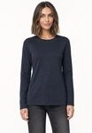 STREET ONE Langarmshirt in Unifarbe