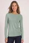 STREET ONE Langarmshirt mit U-Boot-Ausschnitt