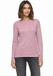 STREET ONE Langarmshirt in Unifarbe
