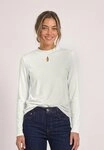 STREET ONE Langarmshirt mit Stehkragen