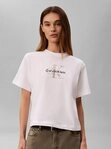 Calvin Klein T-Shirt BOXY HAND DRAWN MONOLOGO TEE Regular fit, Logoschriftzug