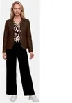Betty Barclay Kurzblazer Damen mit aufgesetzten Taschen Material braun 36 EU