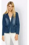 heine Blusenblazer Jeansblazer Langarm