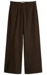 Marc O'Polo Stoffhose MARGO WIDE in Woll-Optik, Wide Fit braun 40