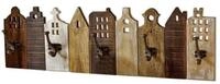 Mirabeau Dekohaken Hakenboard Pettis braun, Haus, Massives Mangoholz, Antik...