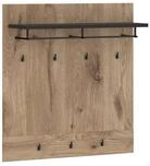 Meble W&oacute;jcik Wandgarderobe 7 Haken, Ablage, Stange, Viking Eiche Dekor -...