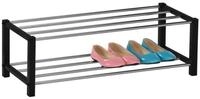 IDIMEX Schuhregal DUBLIN, Schuhst&auml;nder mit 2 Ablagen 90cm breit...