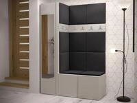 MIRJAN24 Garderoben-Set Orion X, (Komplett-Set, Schuhschrank, Schrank mit...