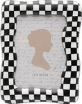 Kare Design Bilderrahmen Checker Schwarz 13x18cm