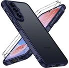 LuxusKollektion Handyh&uuml;lle H&uuml;lle A56 5G Schutzglas 2er Sto&szlig;fest Samsung...