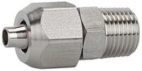 RIEGLER Schlauchverschraubung Riegler Gerade Einschraubverschraubung, R 1/4 a.,