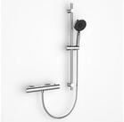 LuxusKollektion Duschsystem Duschsystem Thermostat Chrom Duschkopf 70cm