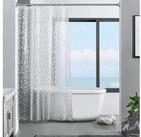 LuxusKollektion Duschvorhang Duschvorhang 3D Steinmuster Transparent...