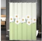 LuxusKollektion Duschvorhang Duschvorhang 120x200 Polyester Gr&uuml;nes L&auml;cheln...