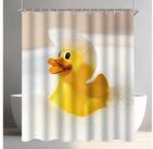 LuxusKollektion Duschvorhang Duschvorhang 120x200 gelbe Ente Gelbe Ente H200 x...