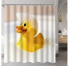 LuxusKollektion Duschvorhang Duschvorhang 180x180cm Gelbe Ente H180 x B180 cm...