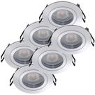Oktaplex lighting LED Einbaustrahler Lyon Aluminium Einbaustrahler, Rund,...