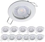 Oktaplex lighting LED Einbaustrahler Sedan Einbauleuchte wei&szlig;, sehr flach,...