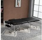 HOMCOM Massageliege Massagebett mit Kopfst&uuml;tze, Armlehnen, 90cm Breit, bis...