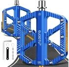 LuxusKollektion Plattformpedale Fahrradpedale MTB Aluminium Blau 3 Lager