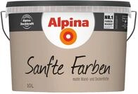 Alpina Wandfarbe Alpina Sanfte Farben Wandfarbe 10 L sandstein